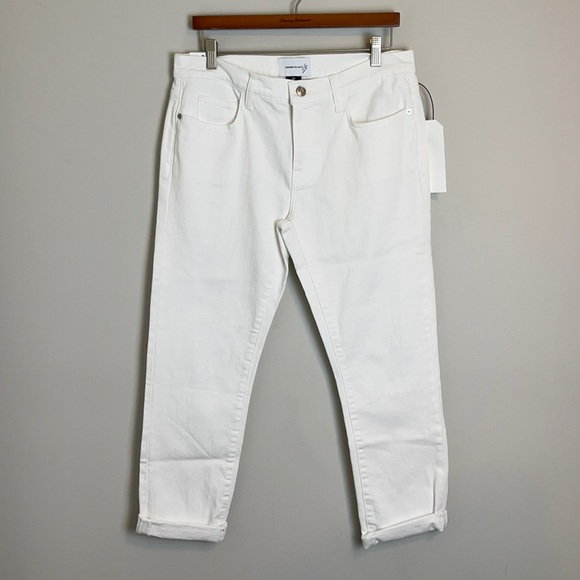 Current/Elliott Denim - Current/Elliott the fling white jeans